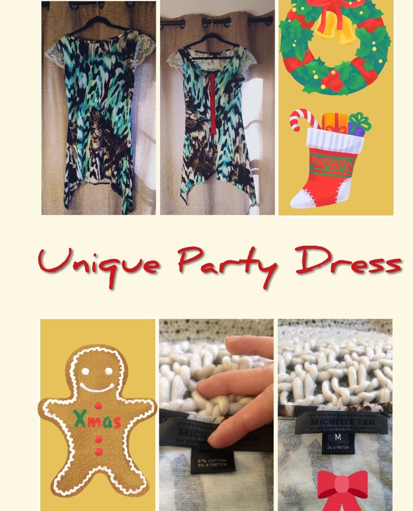 Leopard print dress M